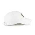 Patches and destoried birm white baseball cap